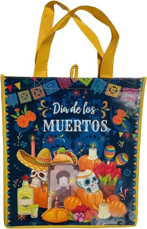 Legacy Licensing Partners Dia De Los Muertos (Day of the Dead) Collectable Large Reusable Tote Bag