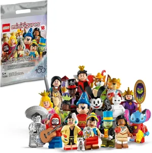 LEGO Minifigures Disney 100 71038, Limited Edition Collectible Figures for Disney 100 Celebration, Gift to Encourage Kids Ages 5  to Enjoy Independent Play (1 of 18 Bags to Collect)