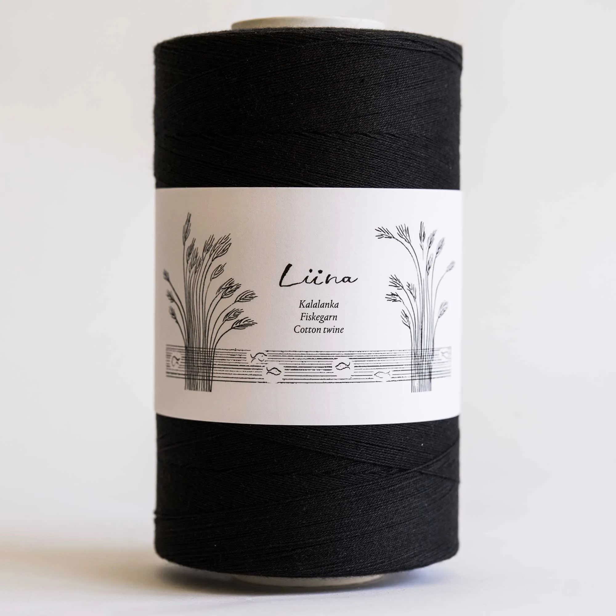 Liina Kalanka Cotton Twine - Black No. 80