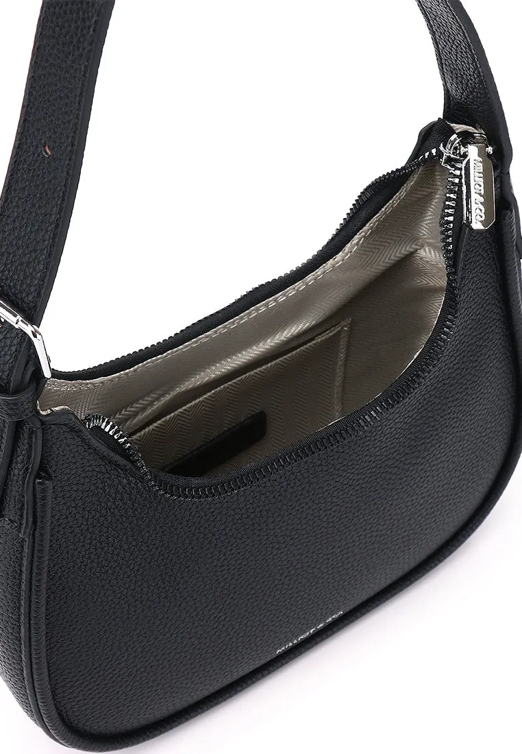 Liz Two-ways Hobo Shoulder (Black)