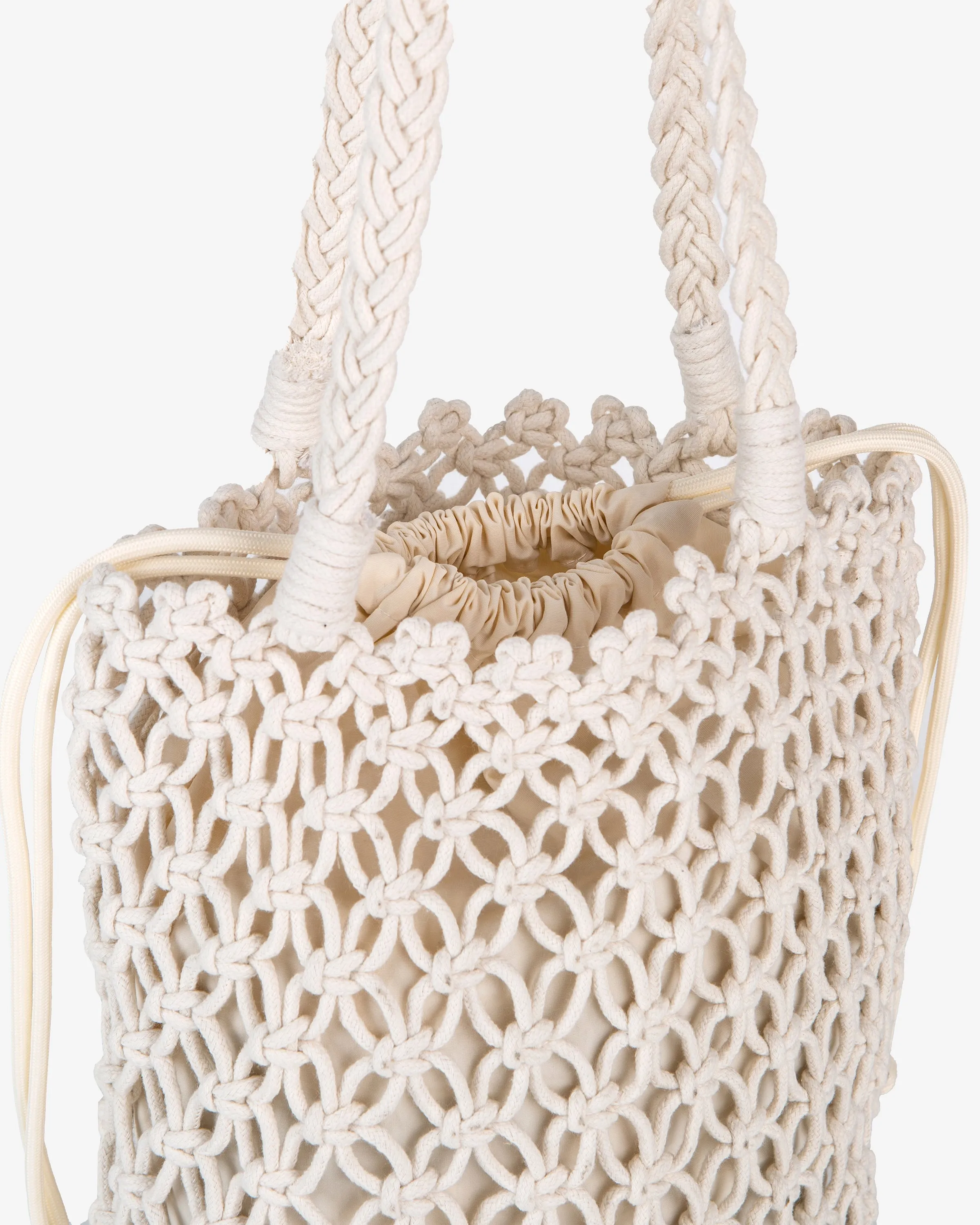 LOLLY TOTE - White Sand