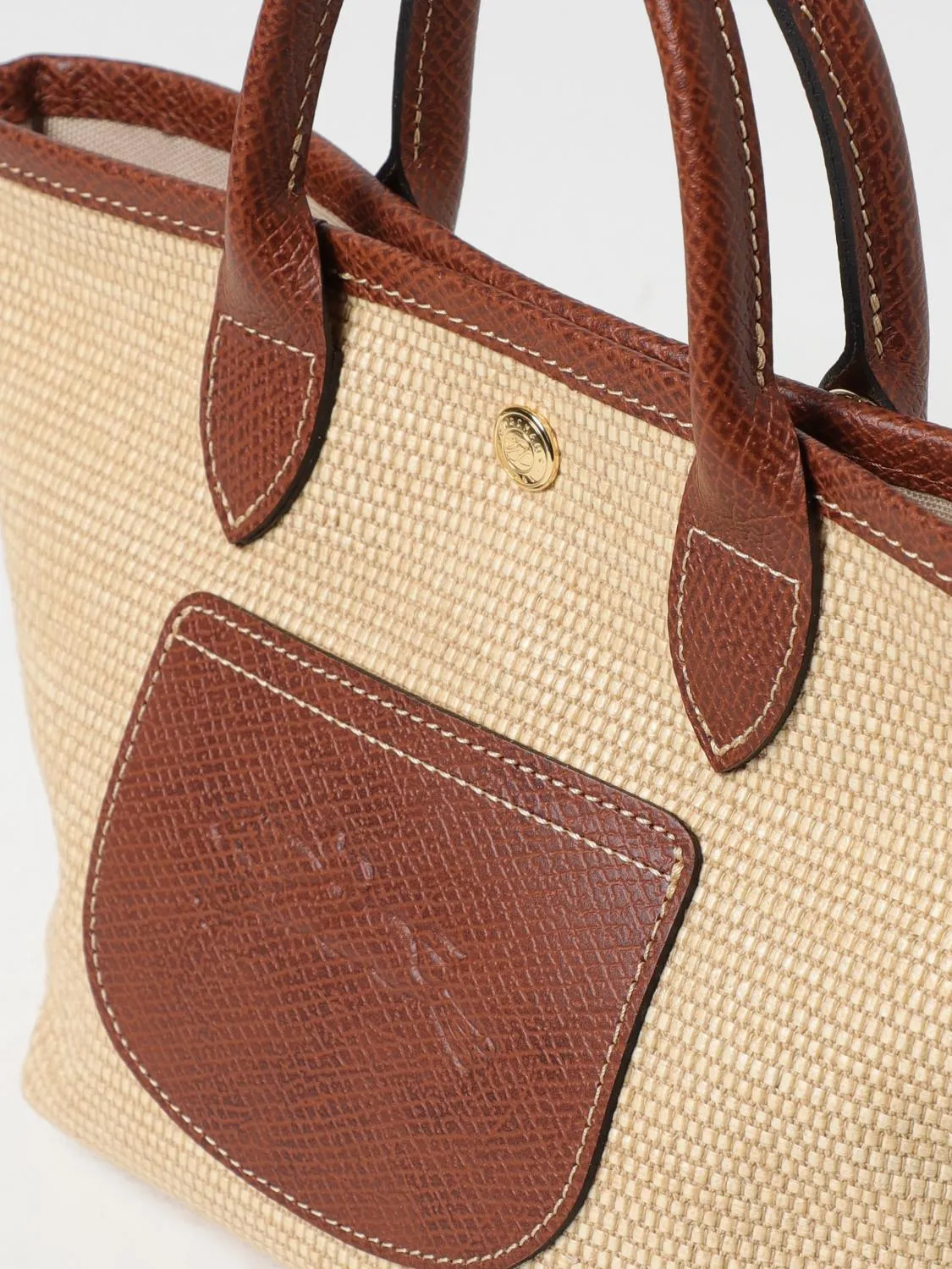 Longchamp Tote Bags Woman Brown