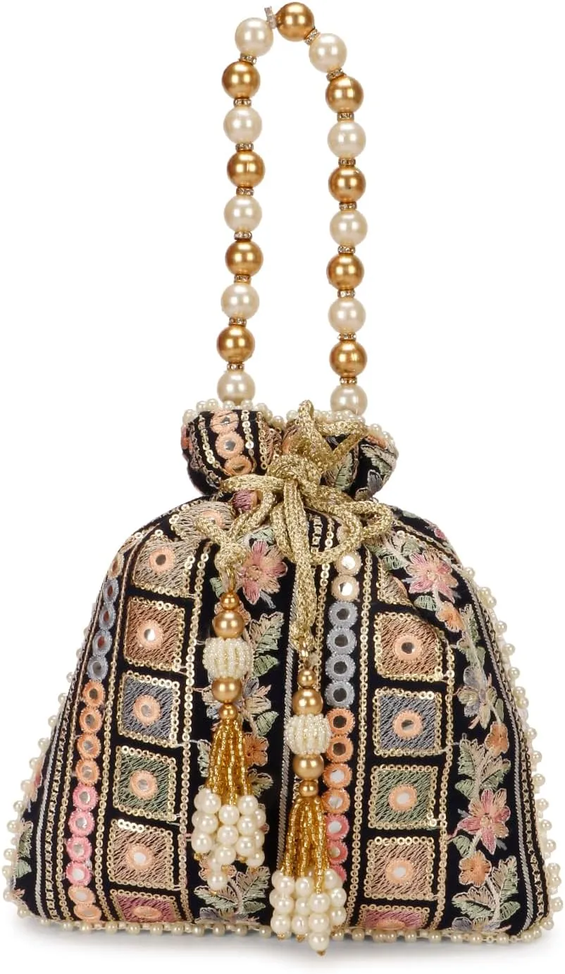 LONGING TO BUY Indian Potli Bags, Evening Clutch Potli Bag For Wedding, Festivals, Potli Bags for Engagement