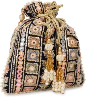 LONGING TO BUY Indian Potli Bags, Evening Clutch Potli Bag For Wedding, Festivals, Potli Bags for Engagement