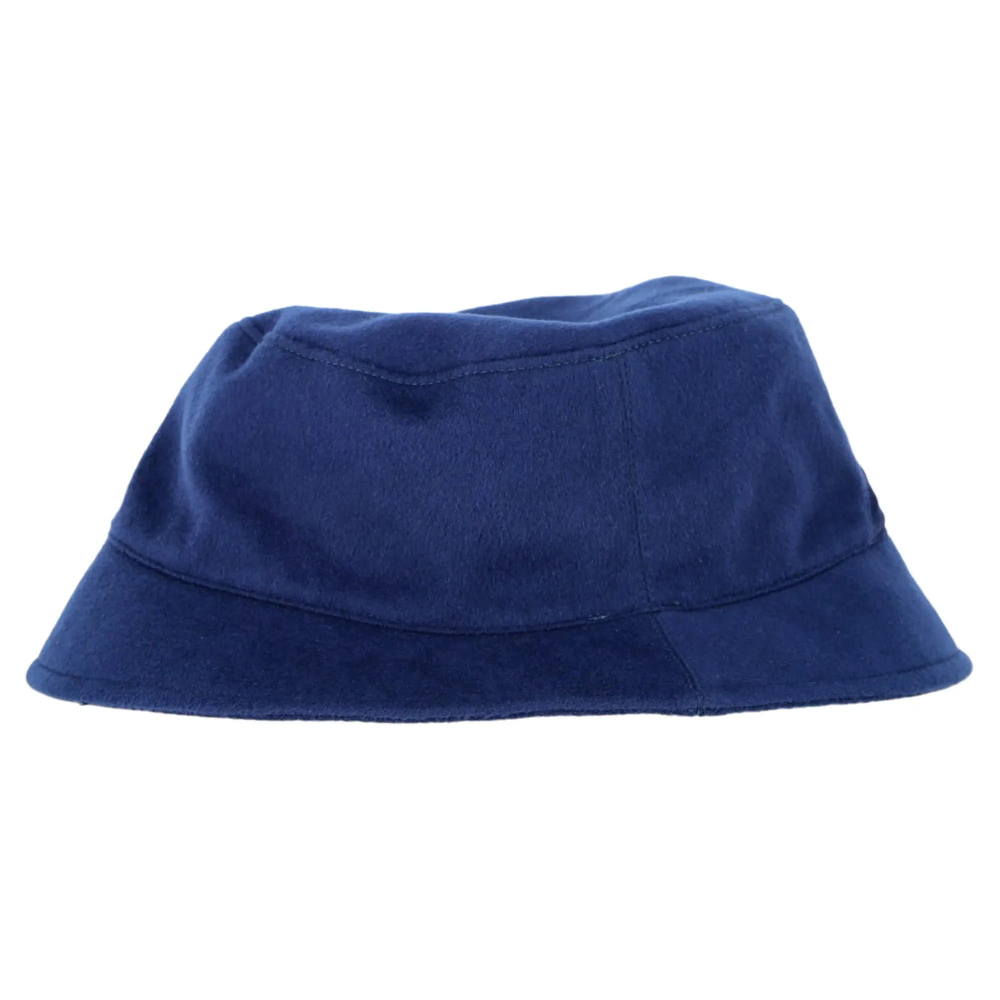 Loro Piana suede-trimmed cashmere bucket hat