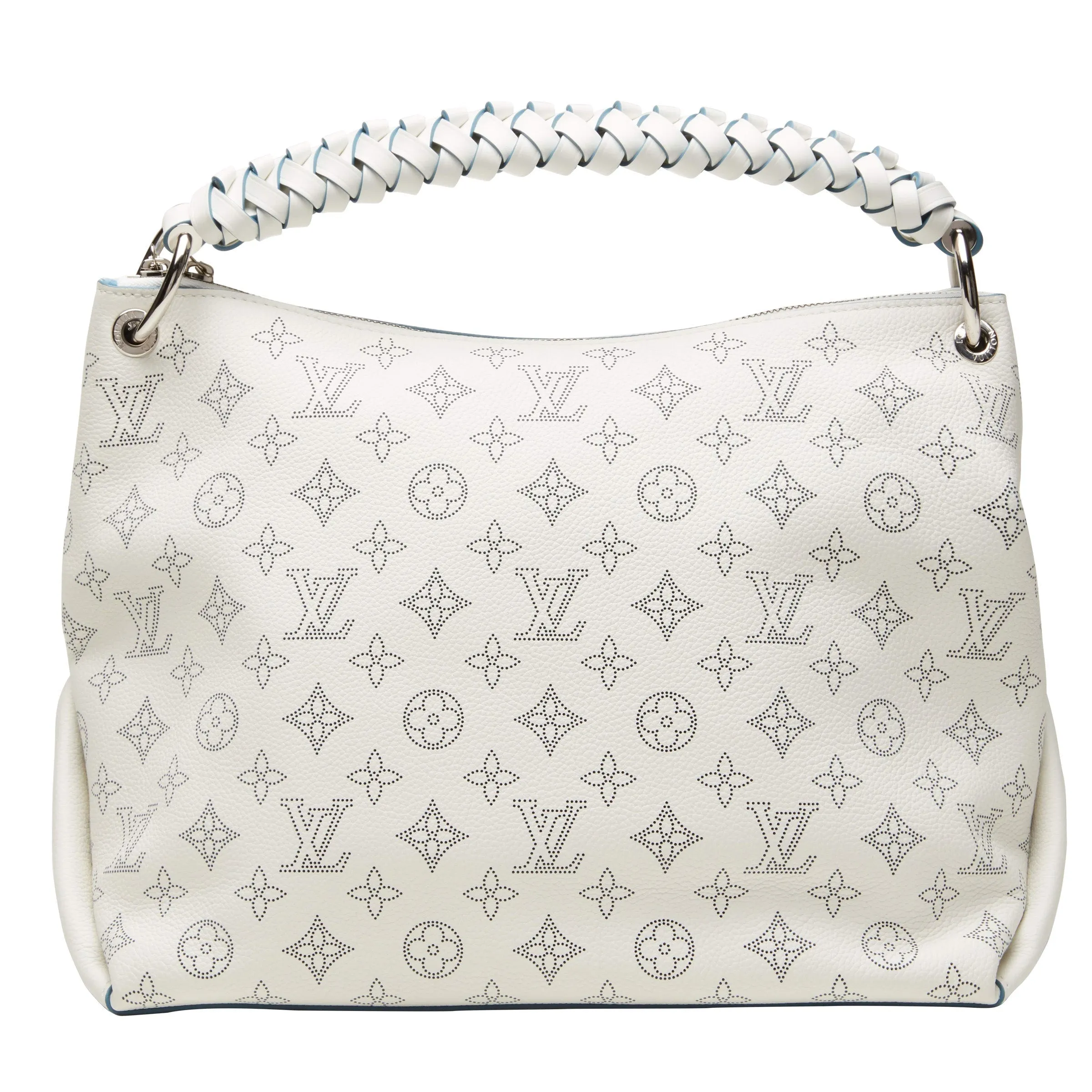 LOUIS VUITTON SNOW MAHINA BEAUBOURG HOBO MM BAG