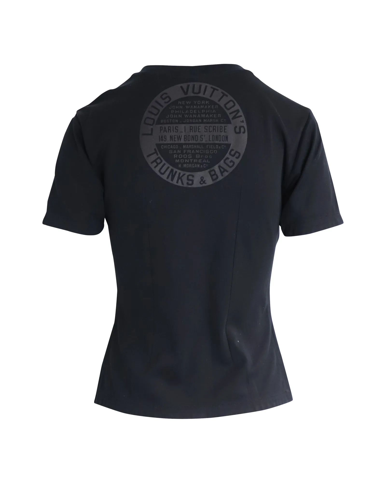 Louis Vuitton Tribal Print T-Shirt in Black Cotton