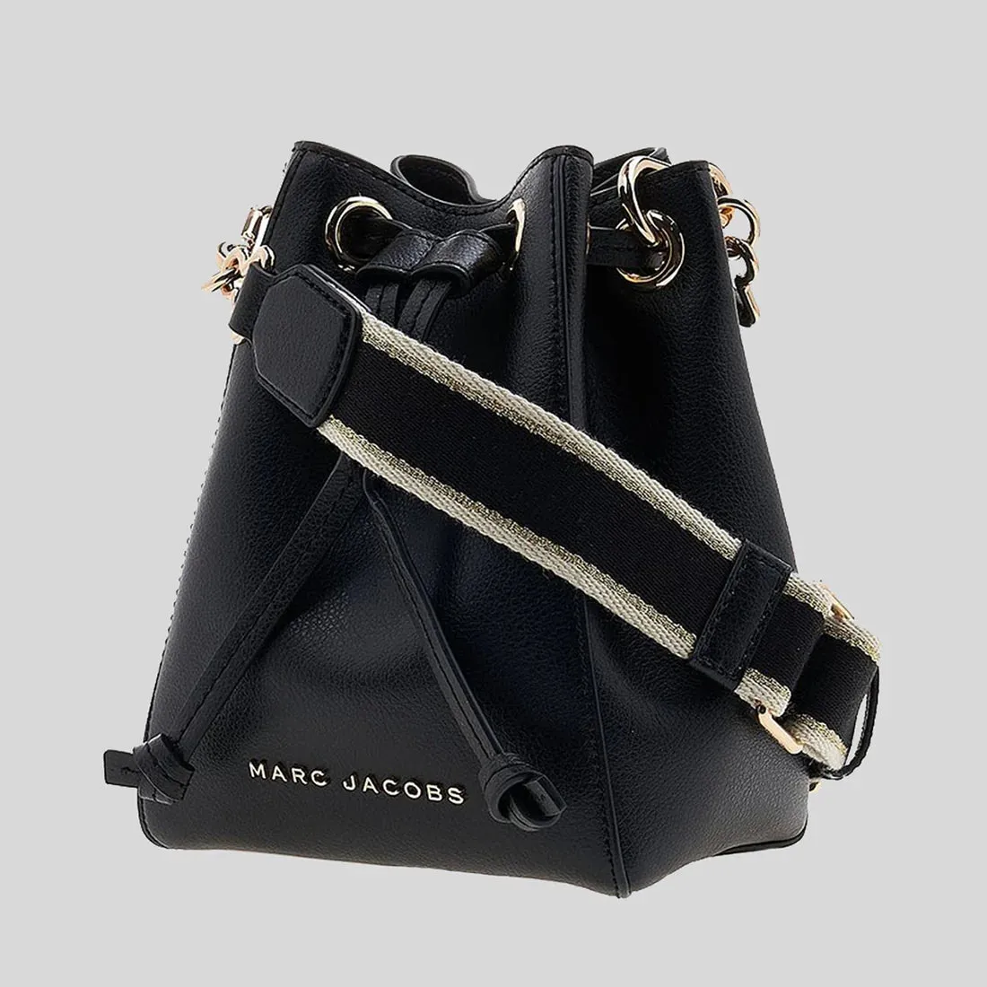 MARC JACOBS The Bucket Drawstring Bucket Crossbody Bag Black RS-H602L01FA21