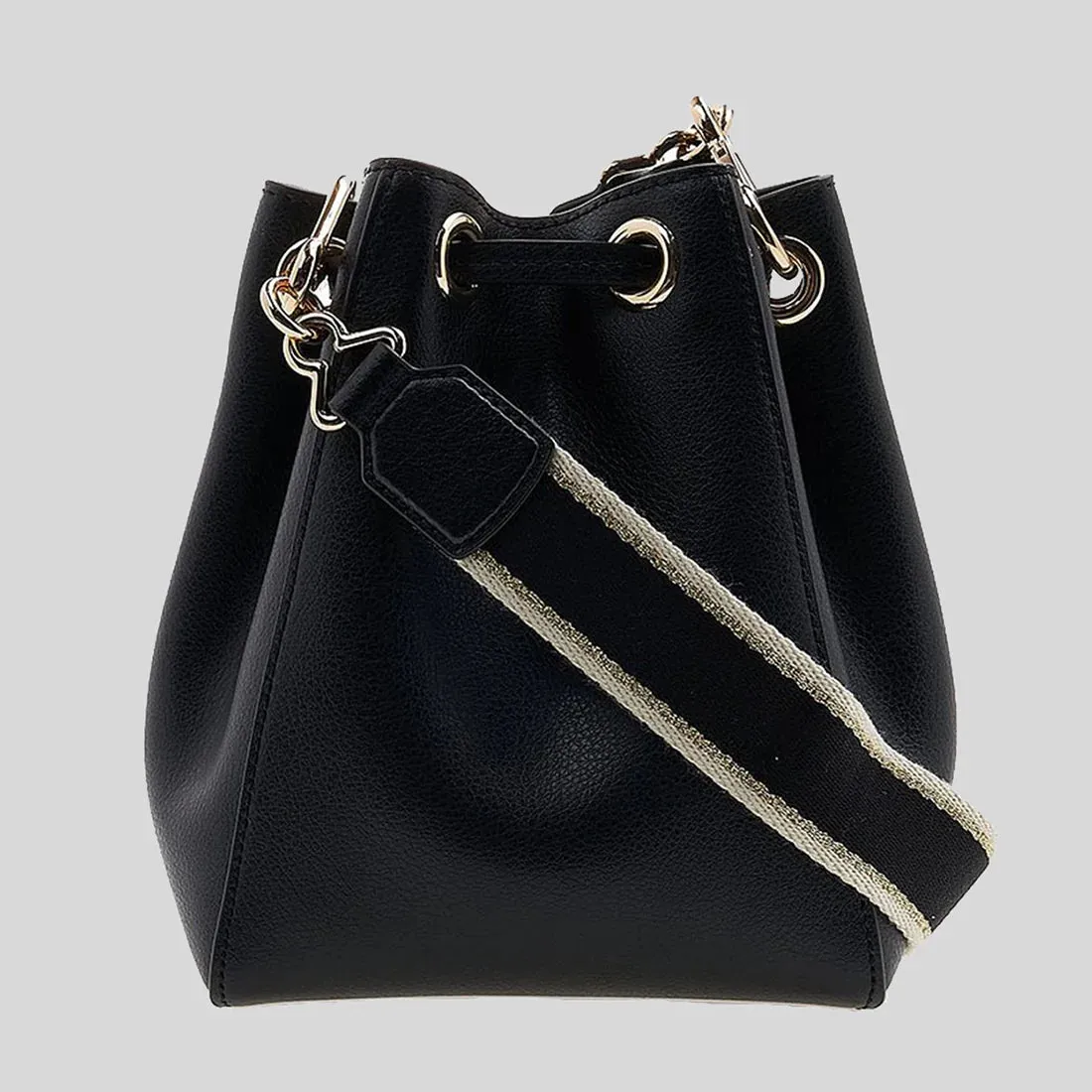 MARC JACOBS The Bucket Drawstring Bucket Crossbody Bag Black RS-H602L01FA21