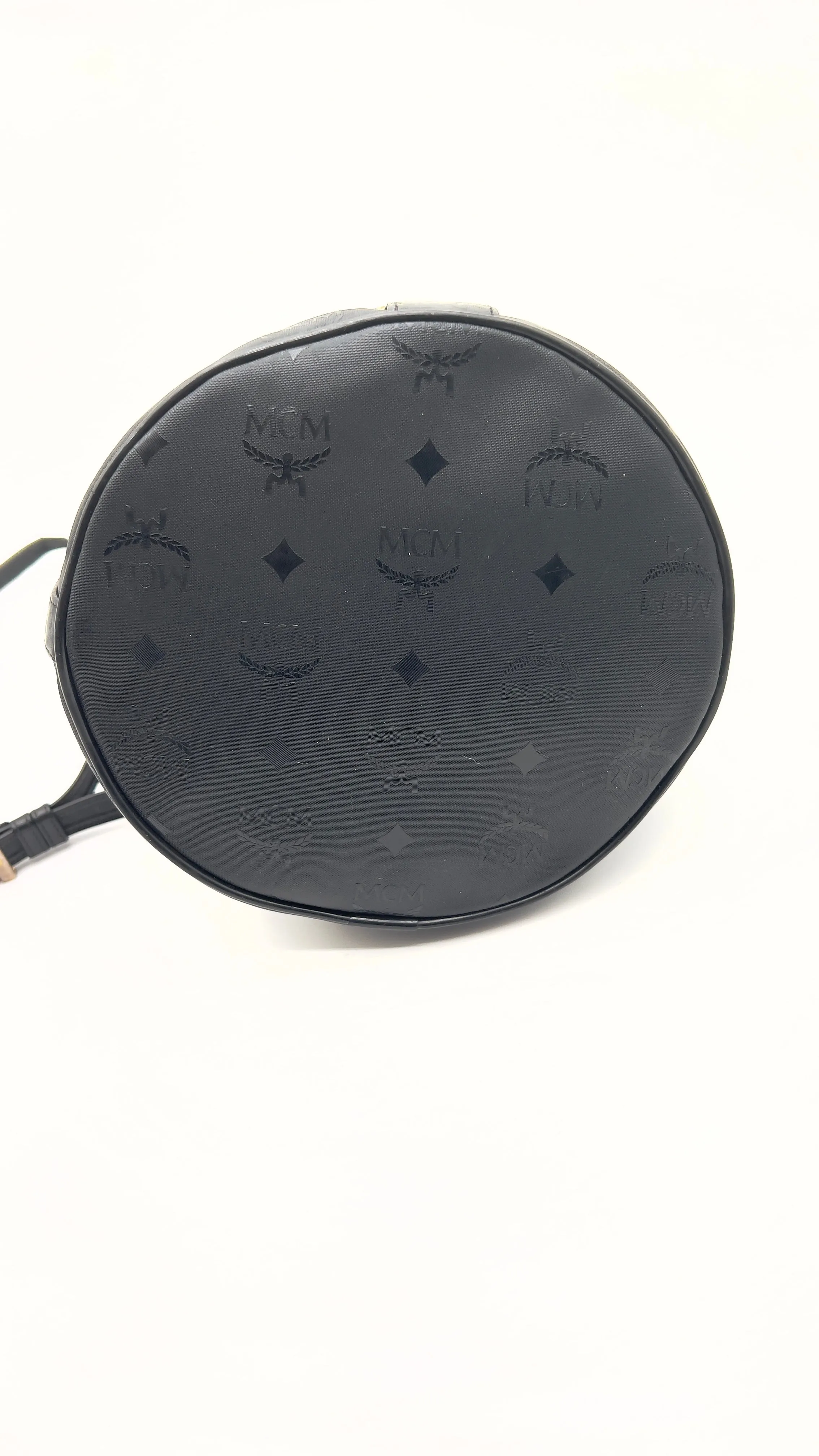 MCM Visetos Black Nylon Bucket Bag and Laptop Tote Duo - Pre-Owned