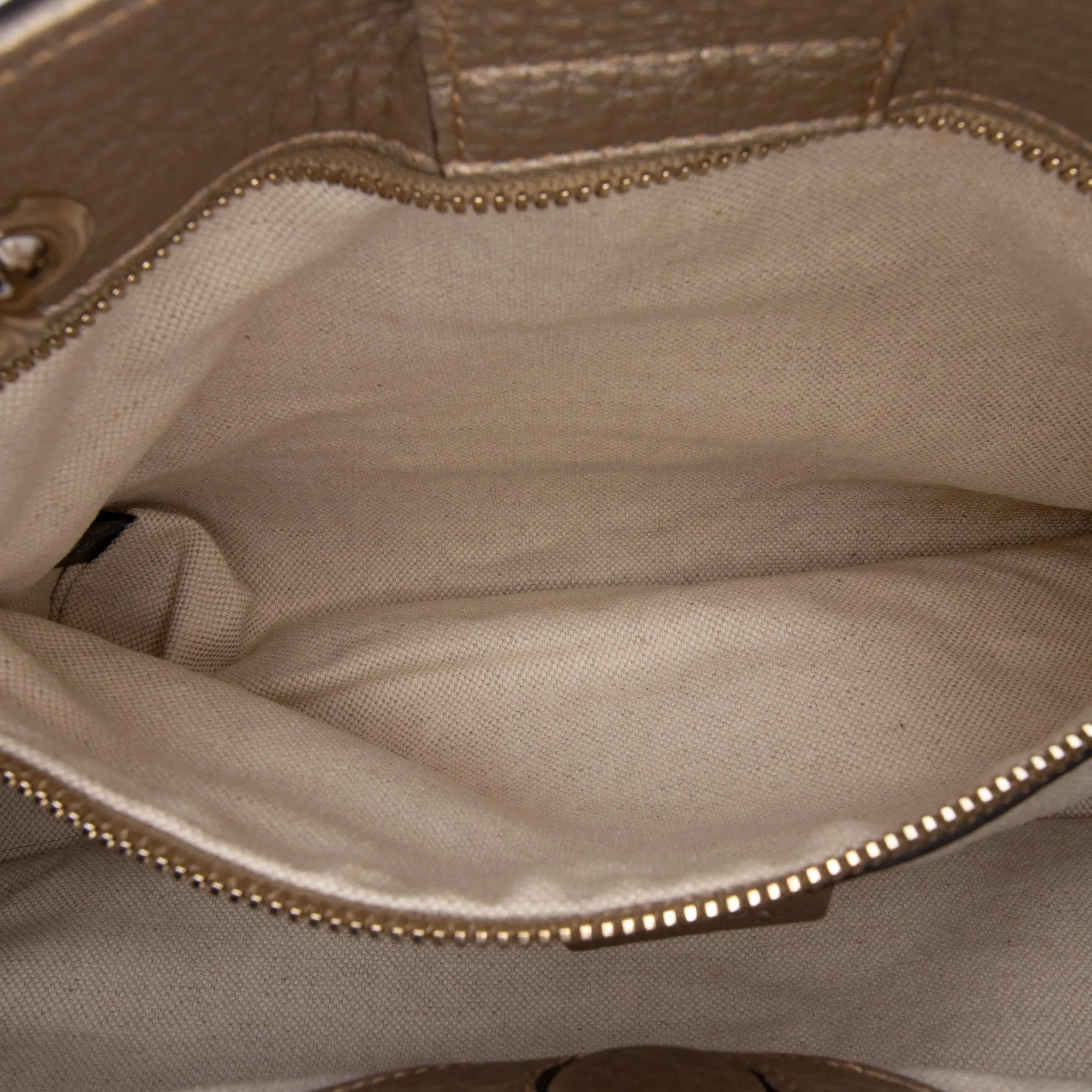 Medium Calfskin Bamboo Shopper Satchel