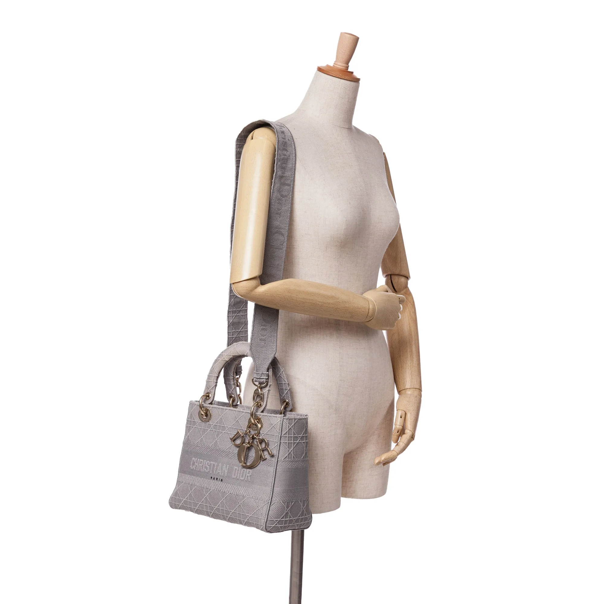 Medium Canvas Cannage Lady D Lite