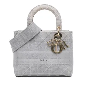 Medium Canvas Cannage Lady D Lite