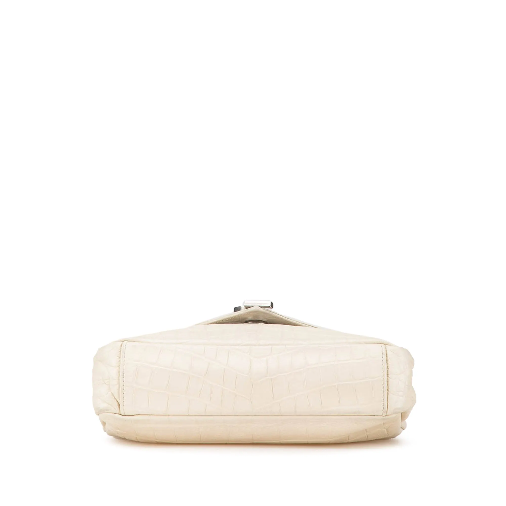 Medium Embossed Calfskin College Satchel