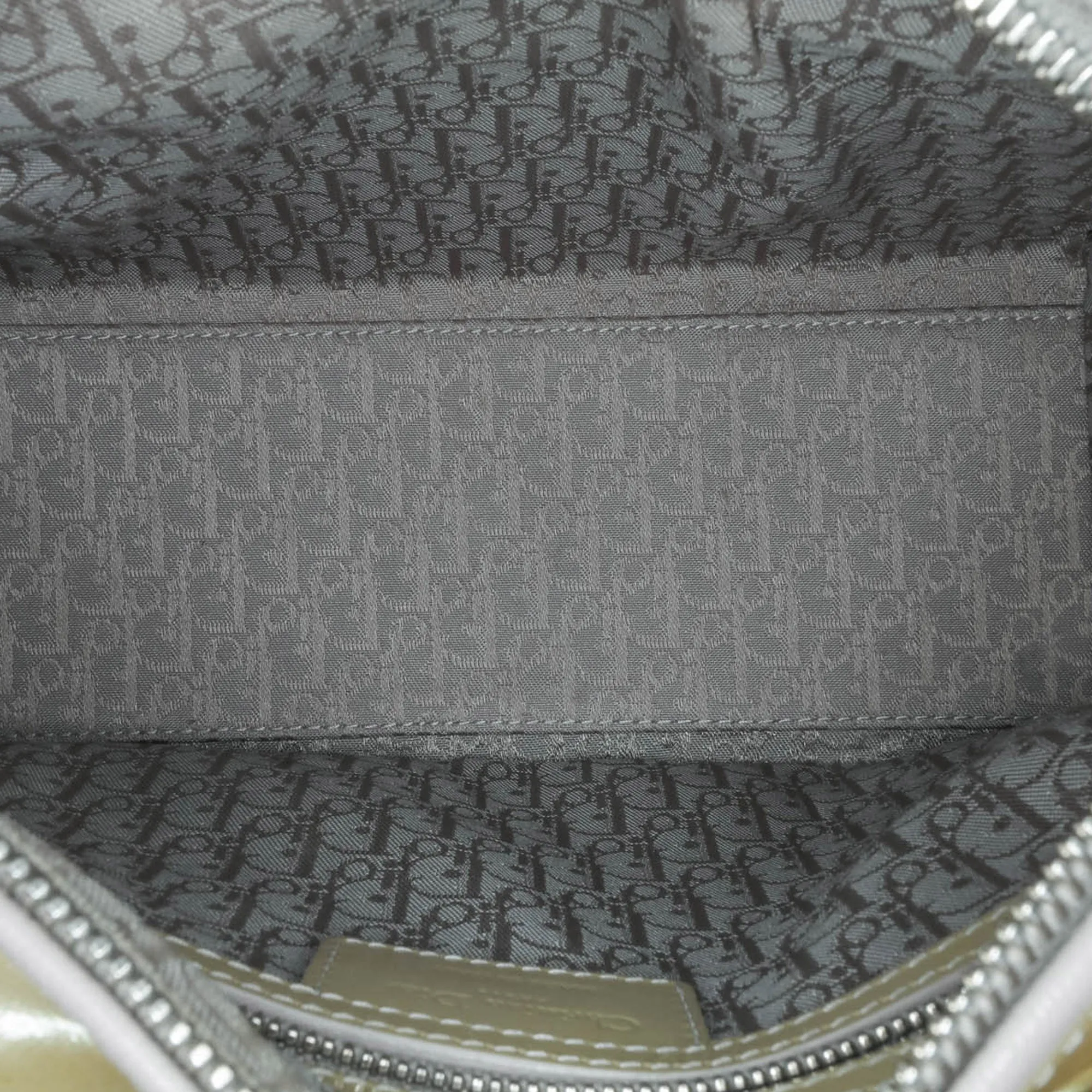 Medium Patent Cannage Lady Dior