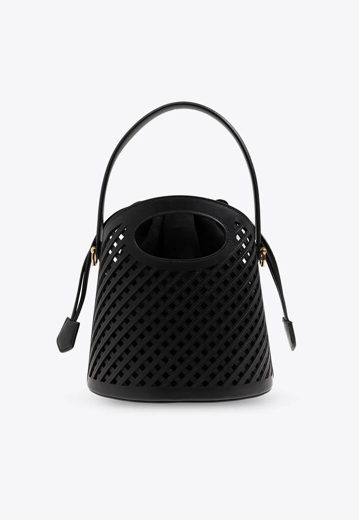 Medium Saturno Cut-Out Bucket Bag
