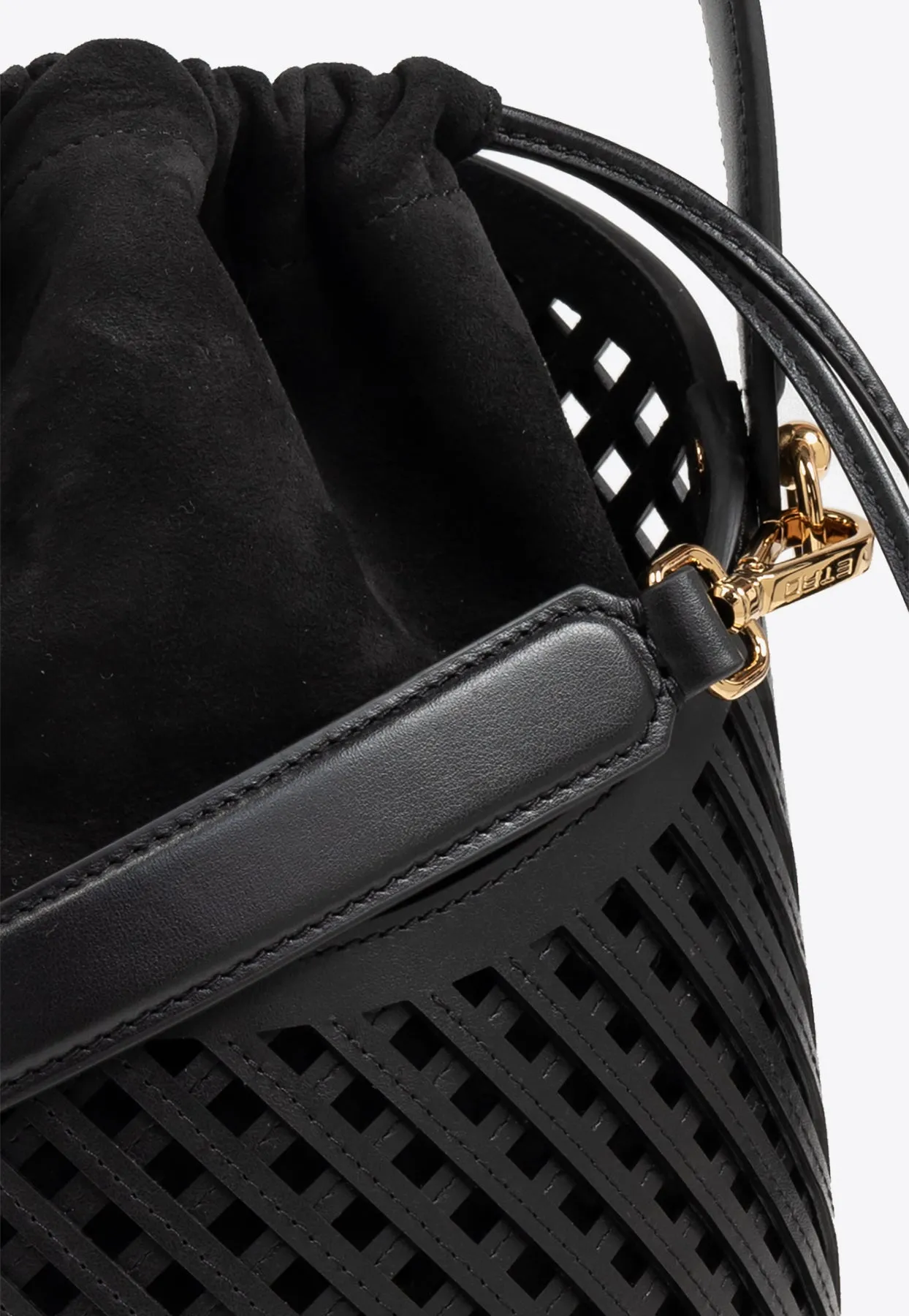Medium Saturno Cut-Out Bucket Bag