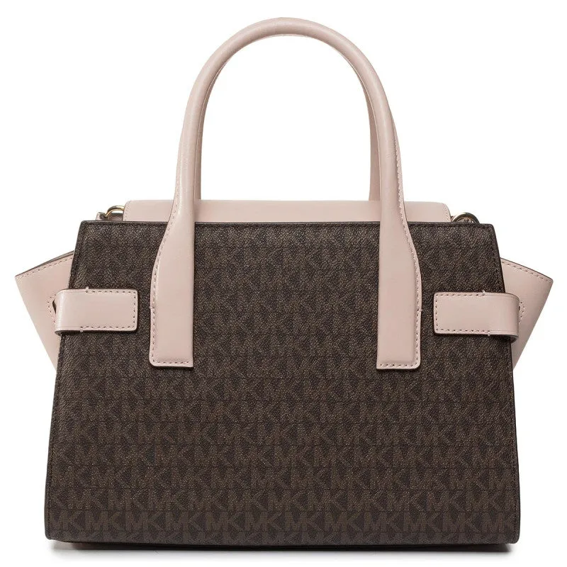 MICHAEL KORS Carmen Belted Satchel/Shoulder Handbag