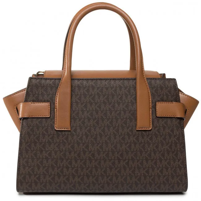 MICHAEL KORS Carmen Belted Satchel/Shoulder Handbag