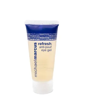 michael marcus Refresh Anti Pouf Eye Gel - Peptides Target Under Eye Bag Volume, Darkness and Puffy Eyes - Cruelty Free - .5 oz