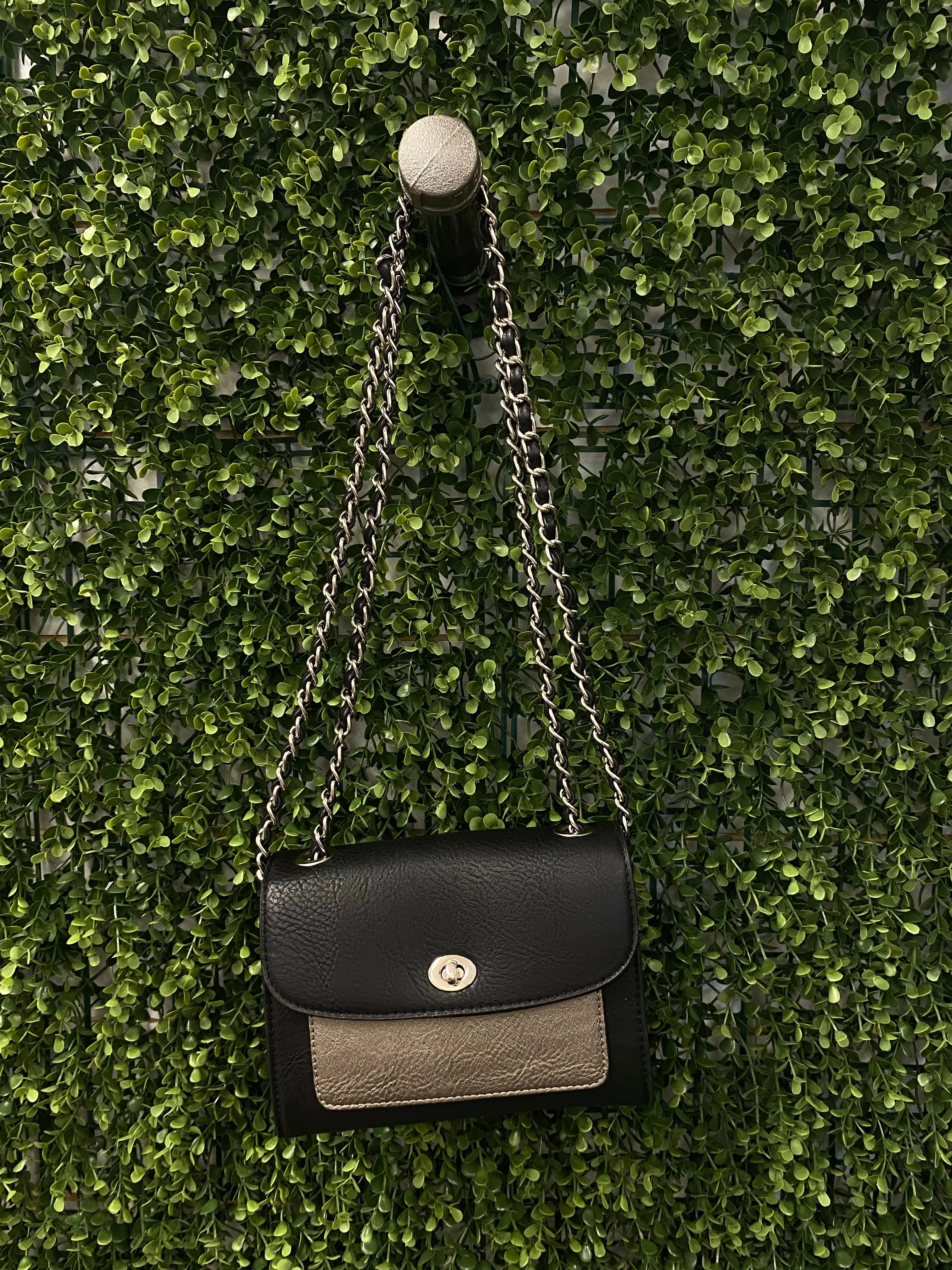Mini Crossbody with Chain Detail - Carrie