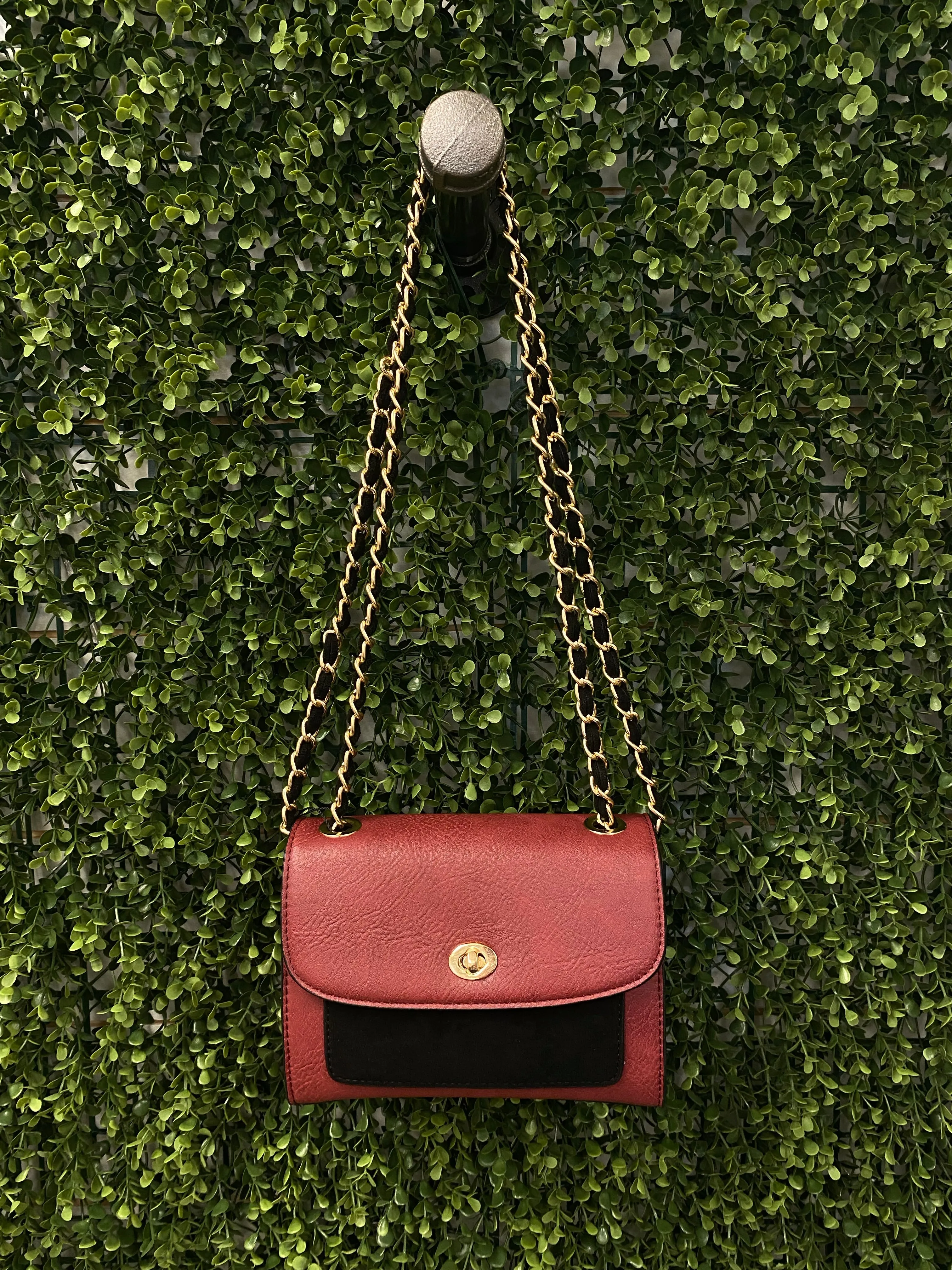 Mini Crossbody with Chain Detail - Carrie