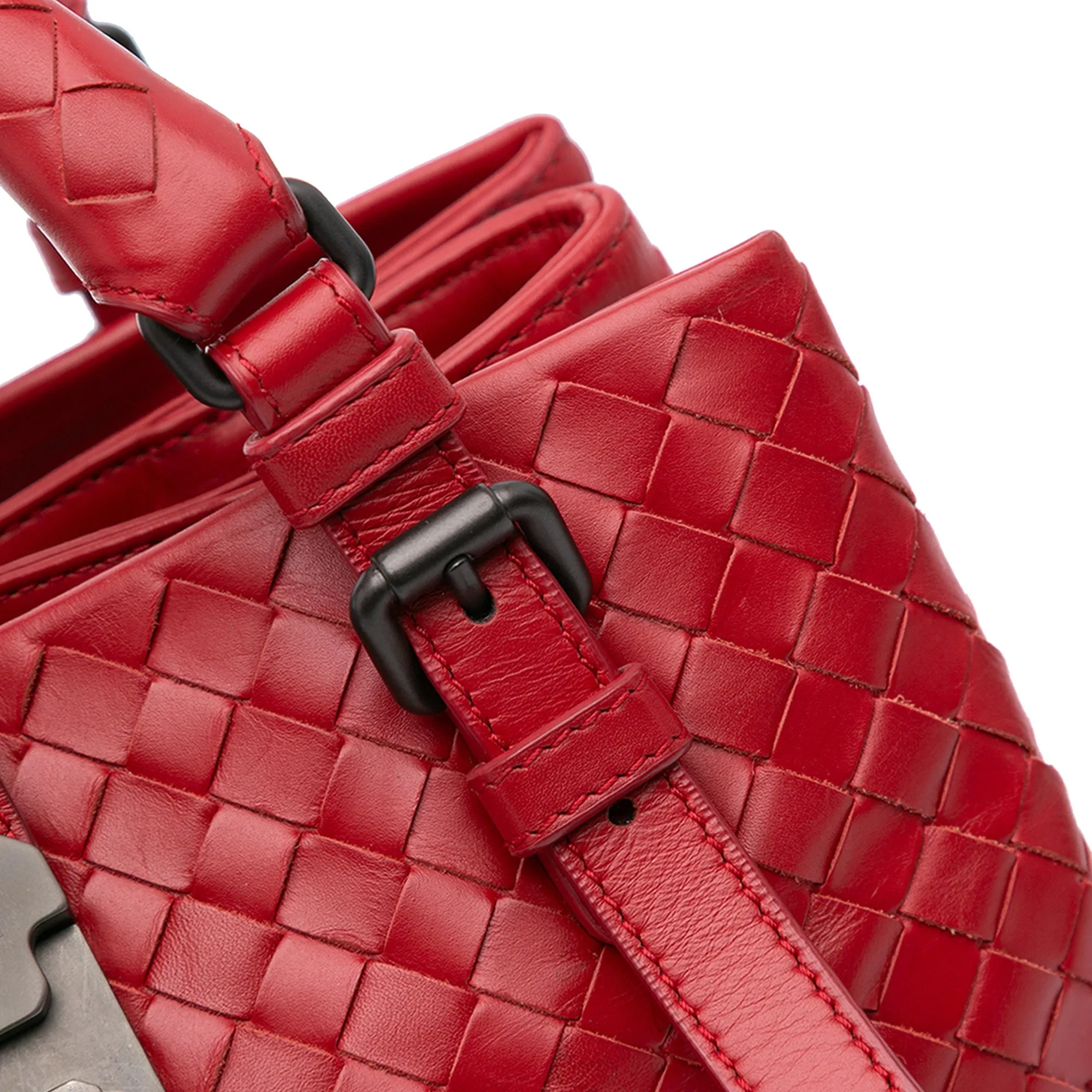 Mini Nappa Intrecciato Roma Satchel