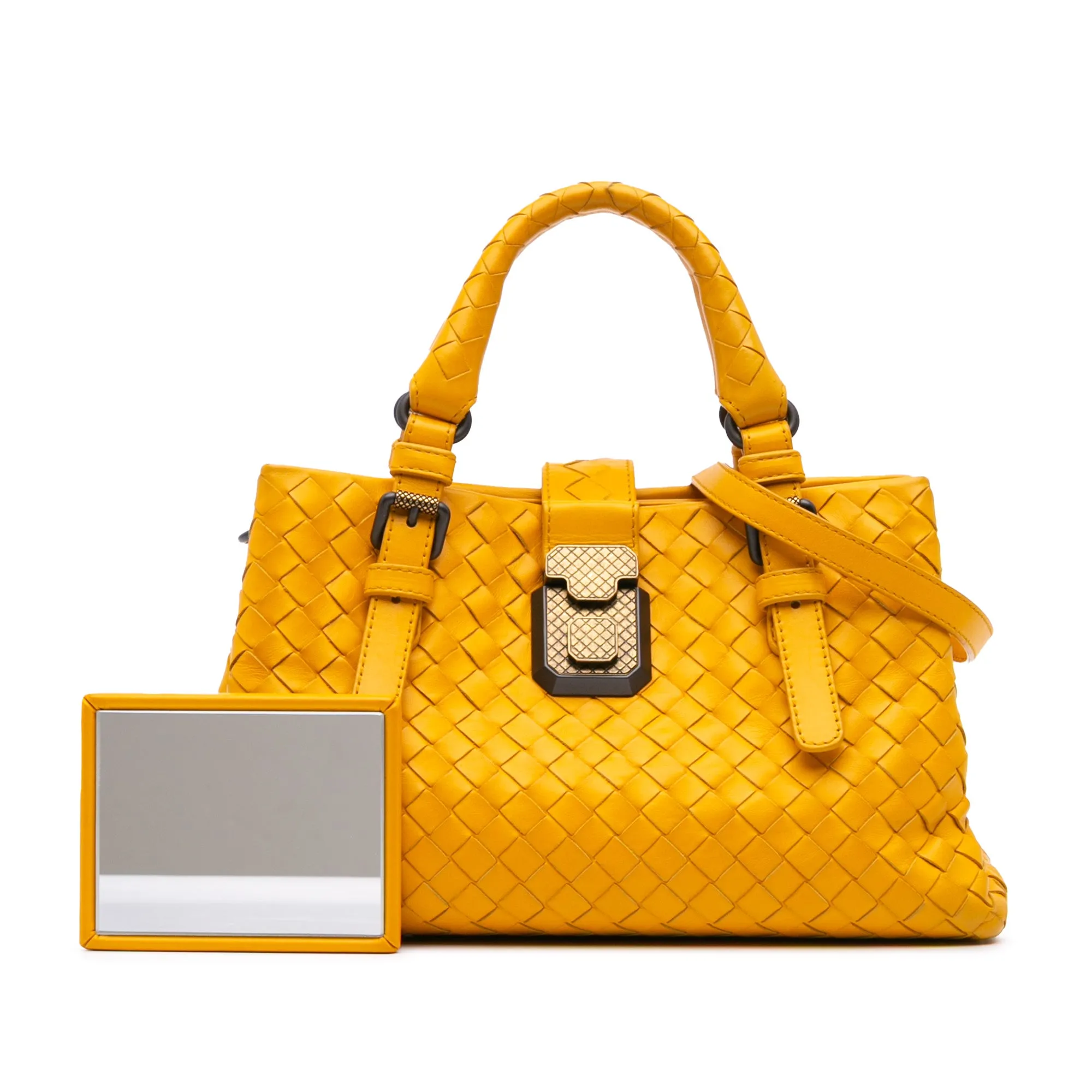 Mini Nappa Intrecciato Roma Satchel