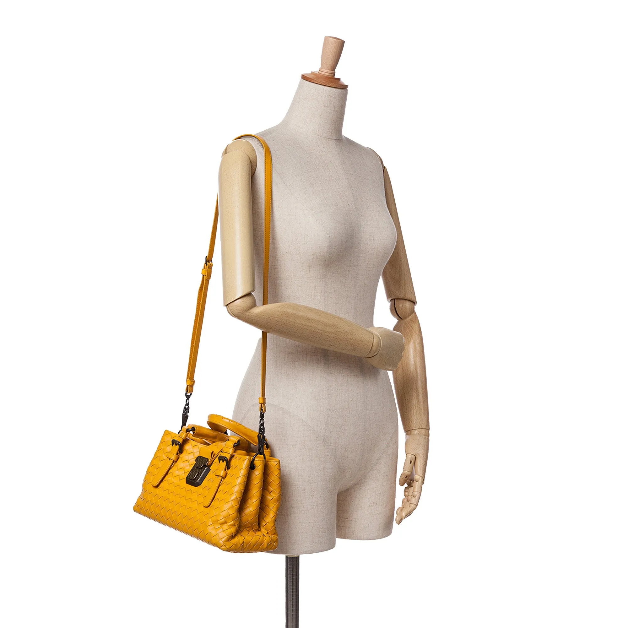 Mini Nappa Intrecciato Roma Satchel