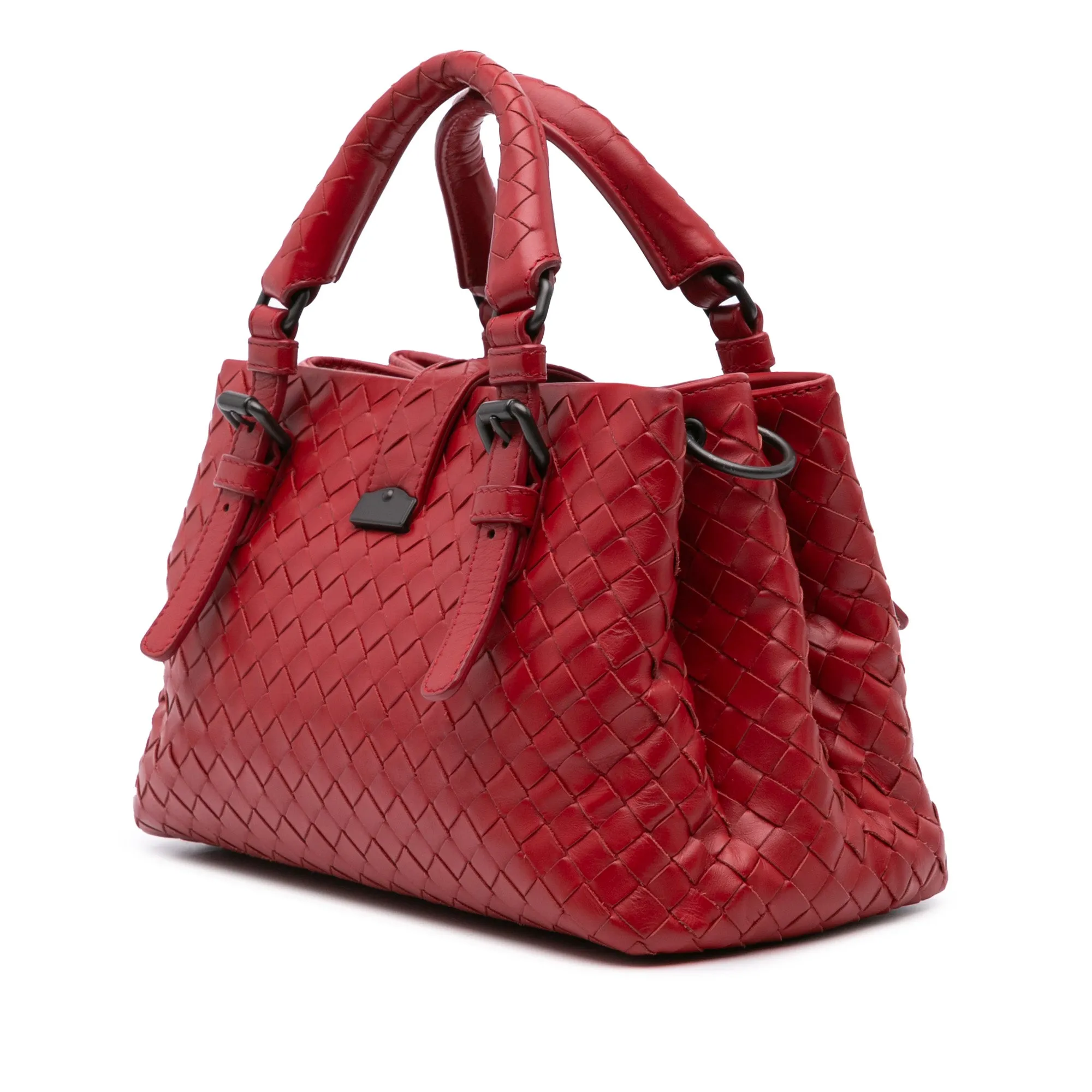 Mini Nappa Intrecciato Roma Satchel