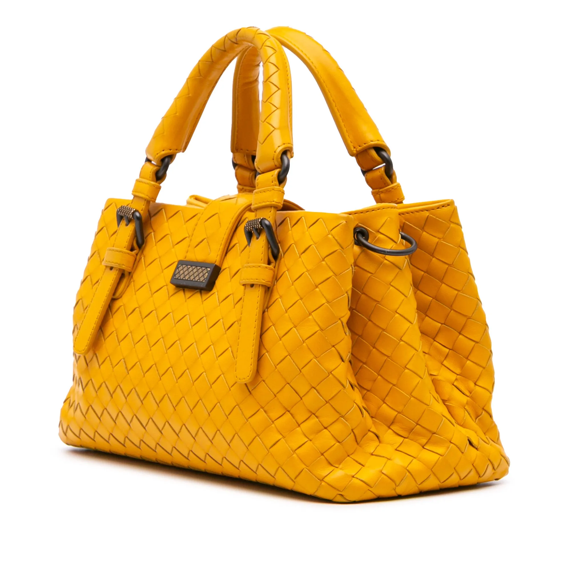 Mini Nappa Intrecciato Roma Satchel