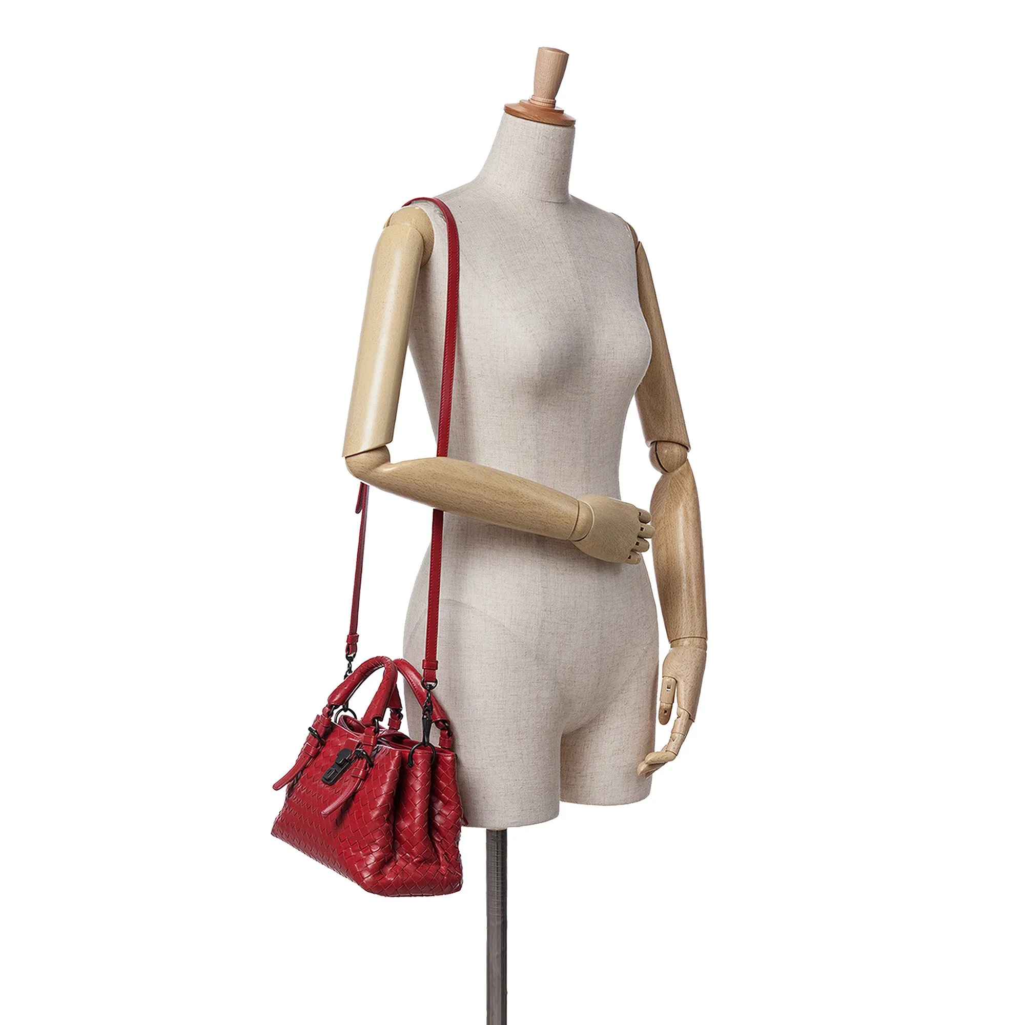 Mini Nappa Intrecciato Roma Satchel