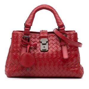 Mini Nappa Intrecciato Roma Satchel