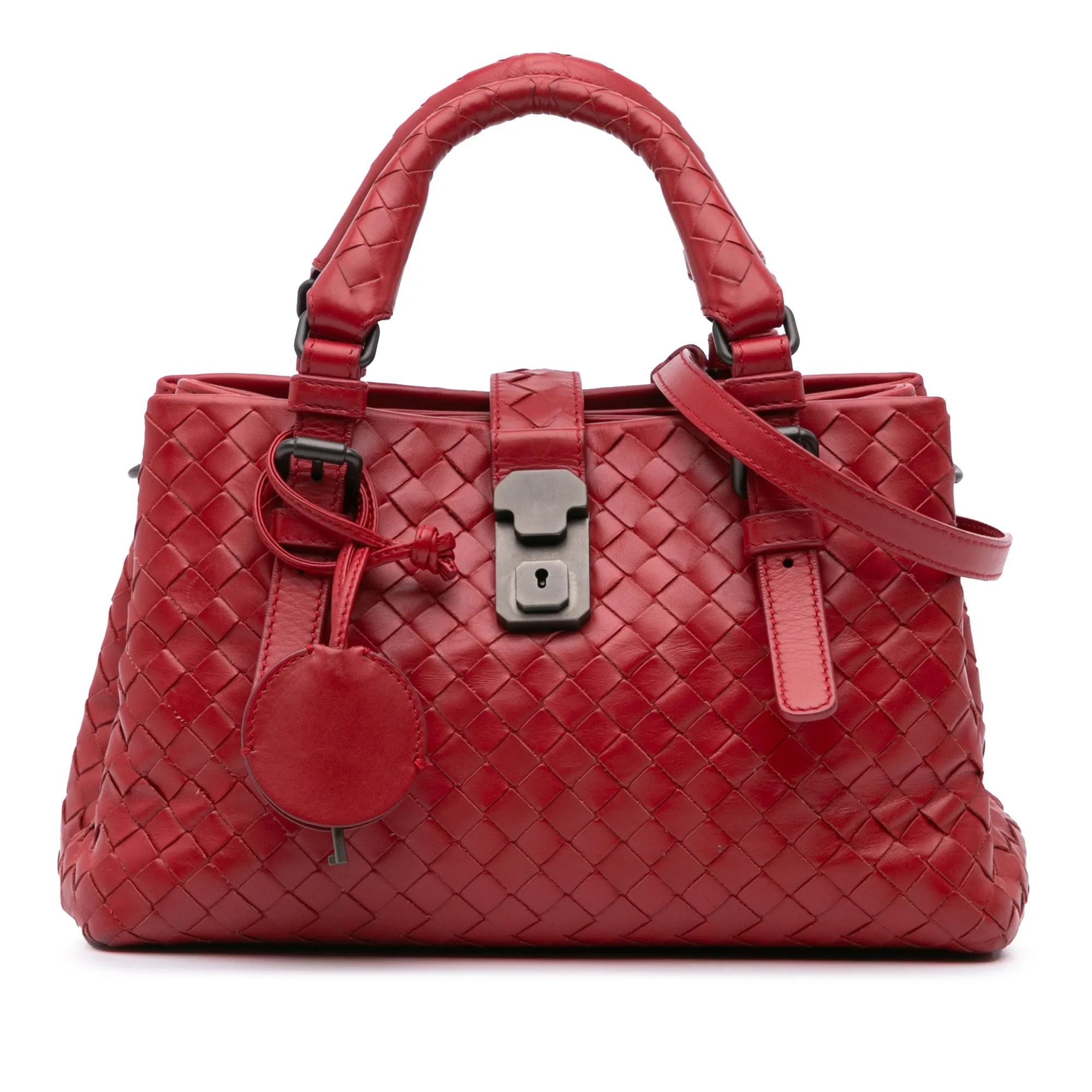 Mini Nappa Intrecciato Roma Satchel