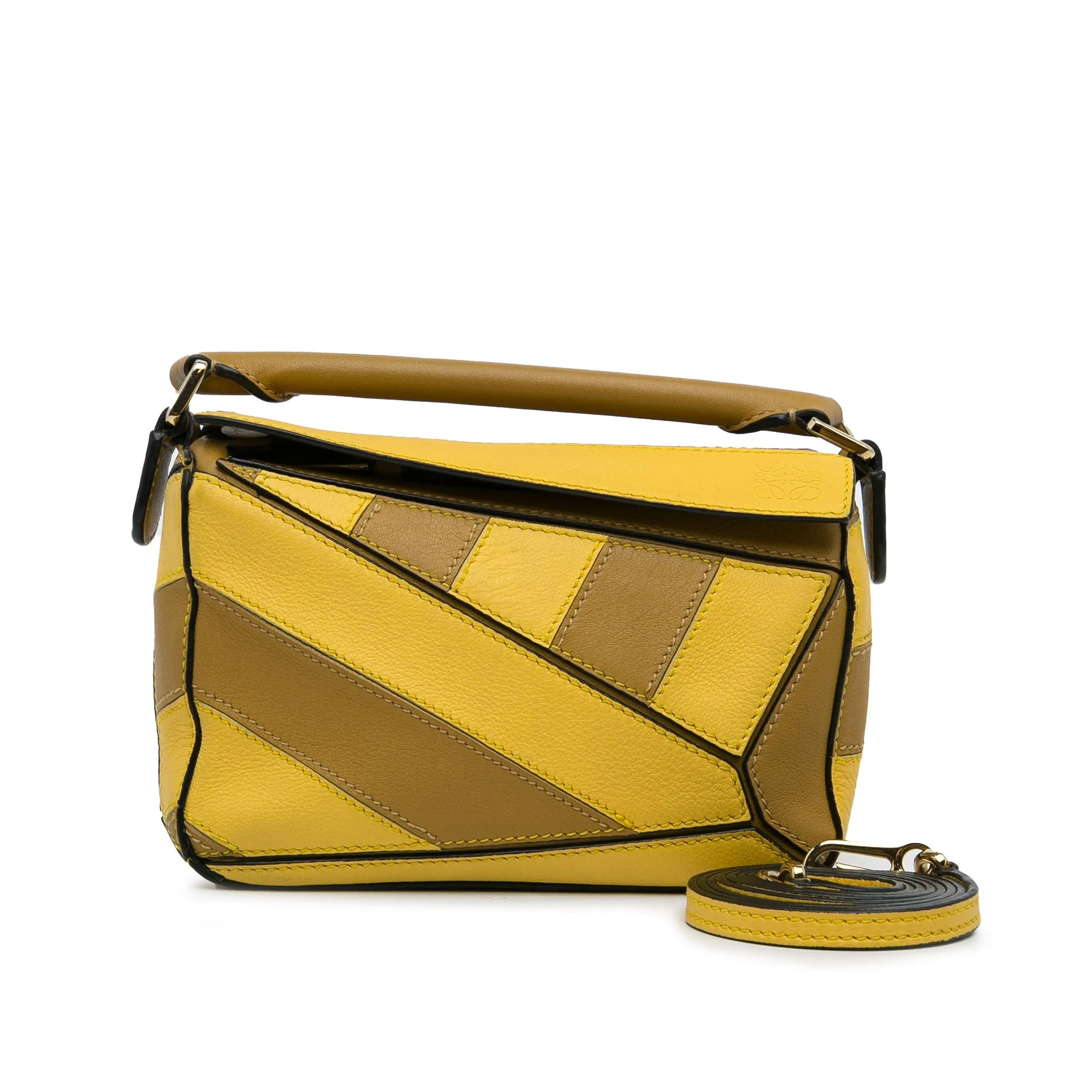 Mini Puzzle Rugby Stripe Satchel