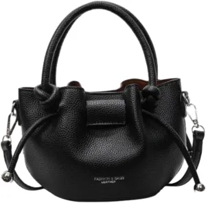 Minimalist Bucket Bag for Women 2025, Luxury Shoulder Crossbody Purse, Trendy Spring Handheld Tote with Adjustable Strap