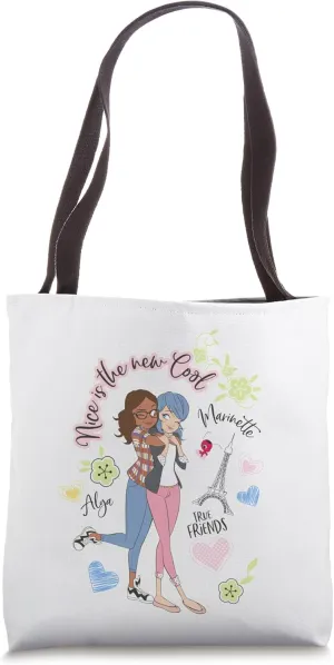 Miraculous Ladybug Charming Paris Alya & Marinette besties Tote Bag