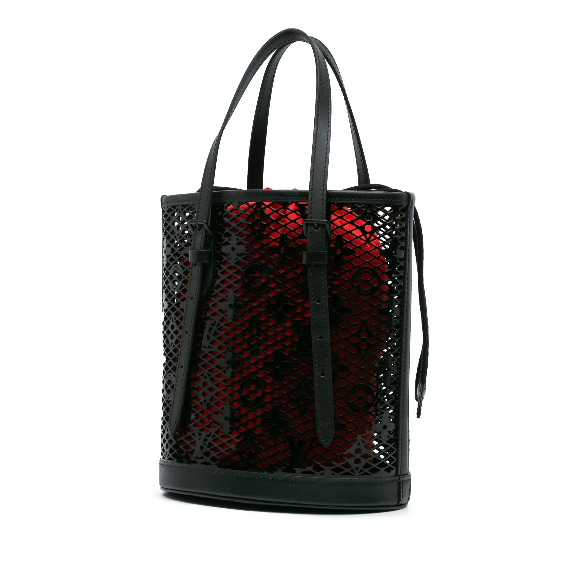 Monogram Lace Bucket PM
