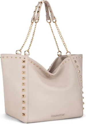 Montana West Large Tote Bag for Women Oversized Shoulder Purses with Chain Handbags