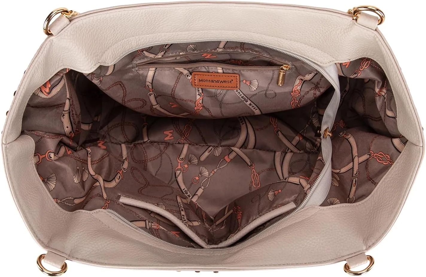 Montana West Large Tote Bag for Women Oversized Shoulder Purses with Chain Handbags