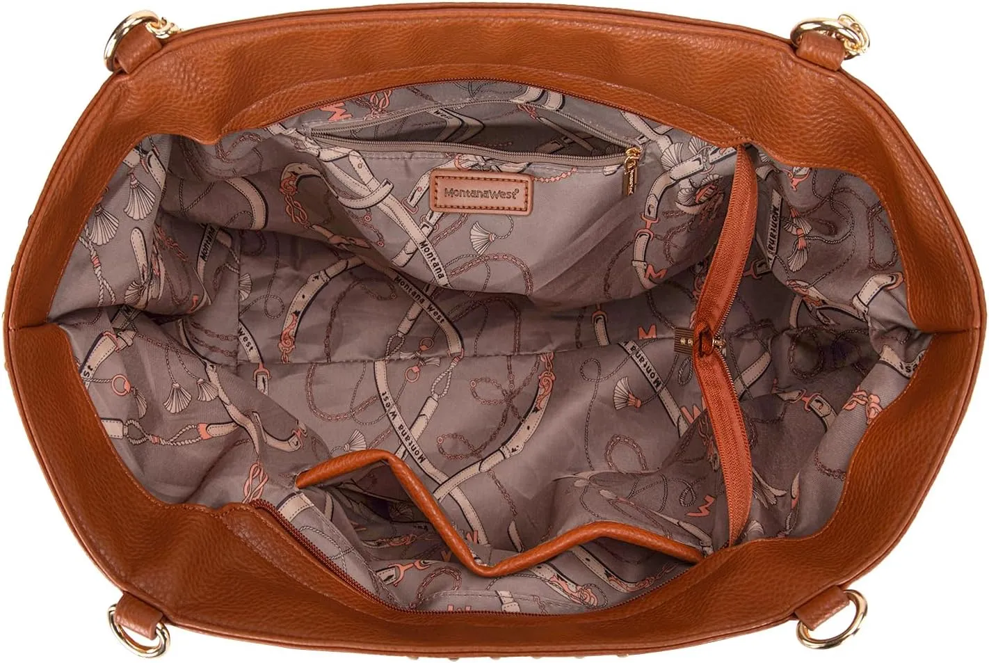 Montana West Large Tote Bag for Women Oversized Shoulder Purses with Chain Handbags