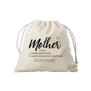 Mother's Day - A Mother's Meaning Satchel