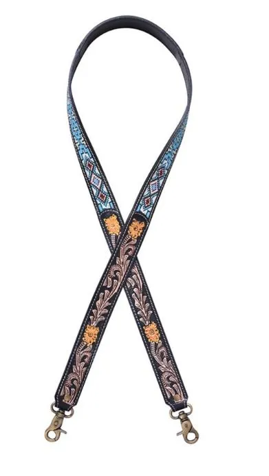 Myra Bag Canyonlands Hand-Tooled Strap S-7573