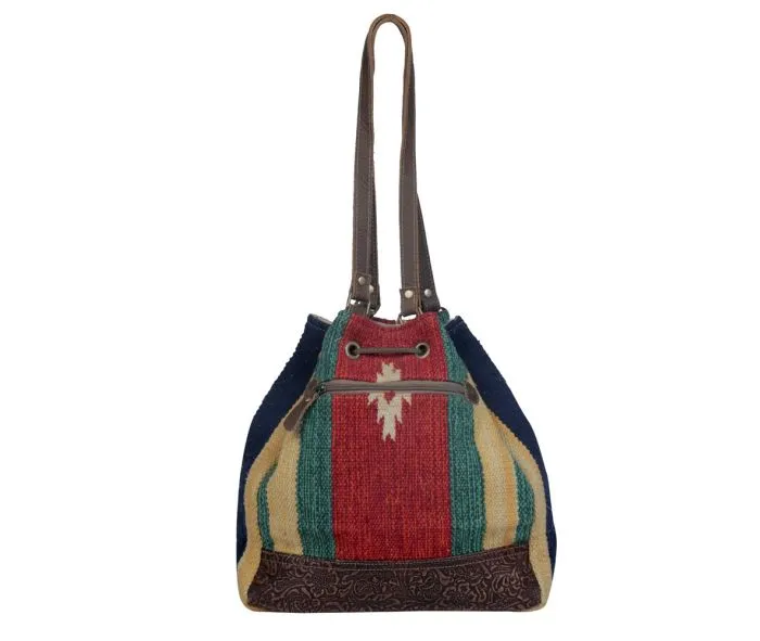 Myra Radiant Red Bucket Bag