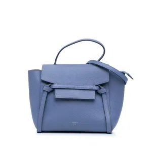 Nano Grained Calfskin Belt Bag