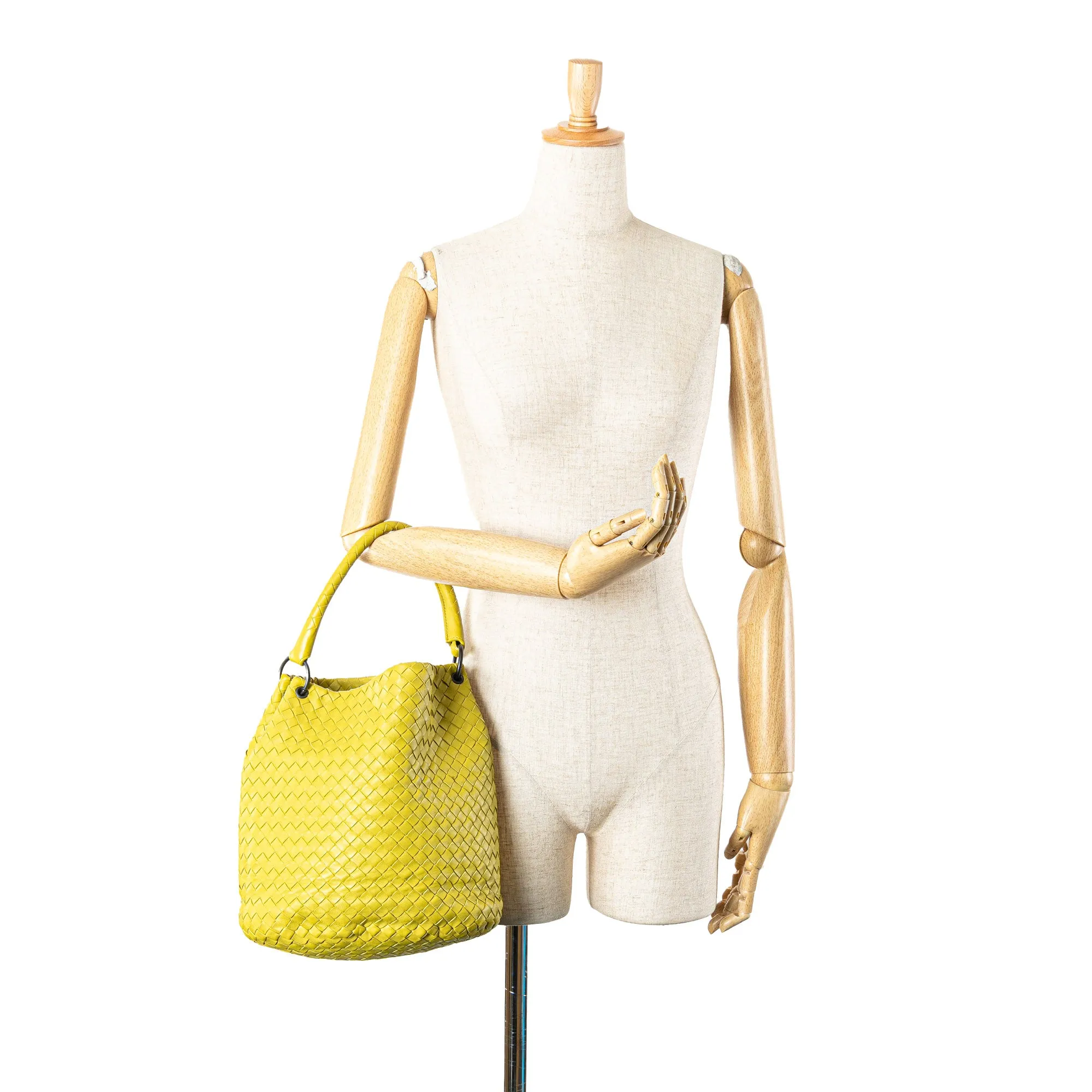 Nappa Intrecciato Bucket Bag