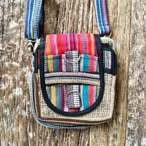NATURAL HEMP N COTTON BAG