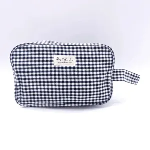 Neceser algodón Vichy Negro Bags Garden