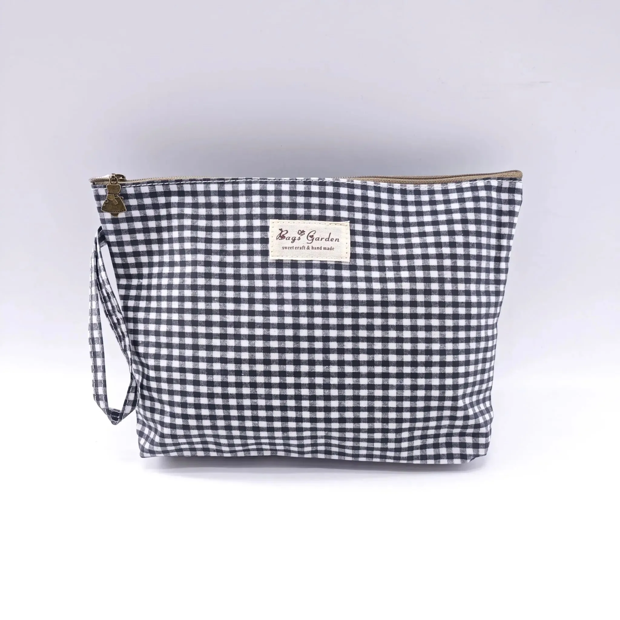 Neceser maxi waterproof Vichy Negro Bags Garden