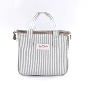 Neverita waterproof cuadrada Rayas Mint Bags Garden